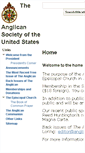 Mobile Screenshot of anglicansociety.org